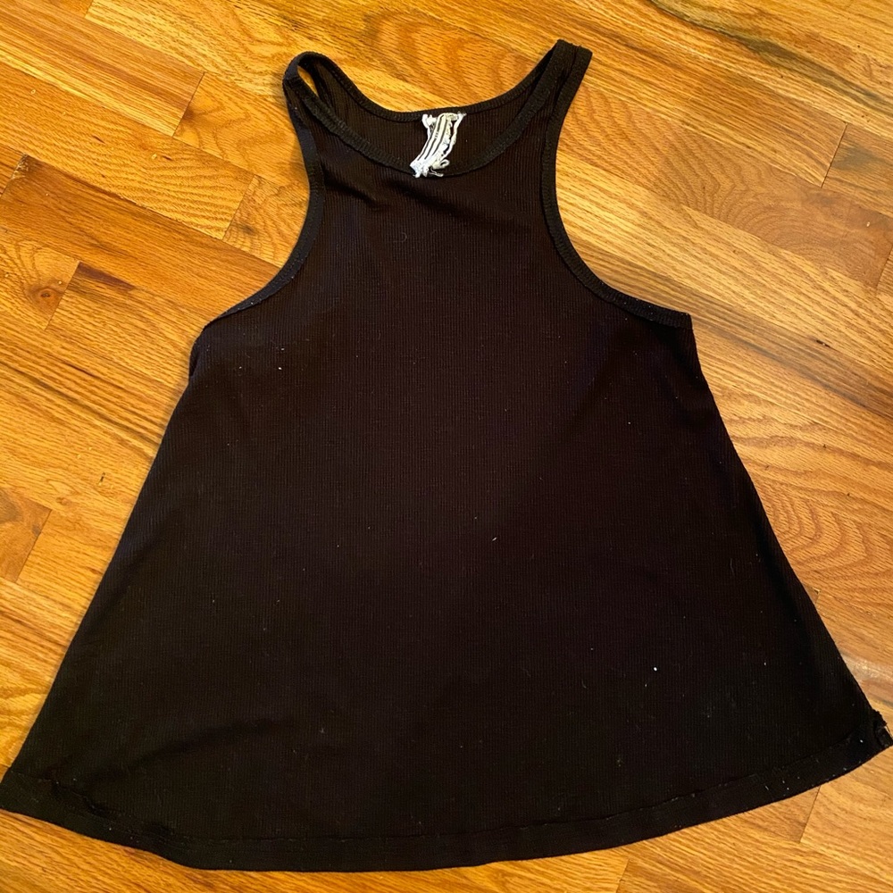 Free People Ribbed Racerback Tank
